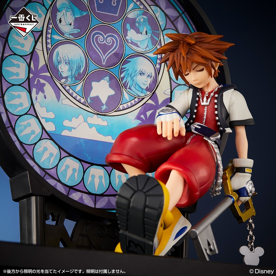 Kingdom Hearts Sora Statue Linking Hearts Ichiban kuji figure A