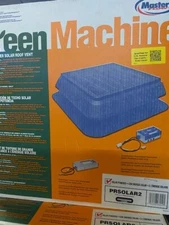 Master Flow Low Profile Exhaust Fan Solar Powered Roof Mount 30 Watt DC 750 CFM