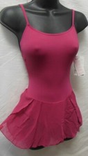 Capezio Ballet Dress Meryl Skirted Leotard Mulberry MC150 Camisole Adj Strap