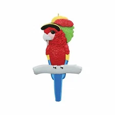 Personalized Pirate Parrot Christmas Tree Ornament
