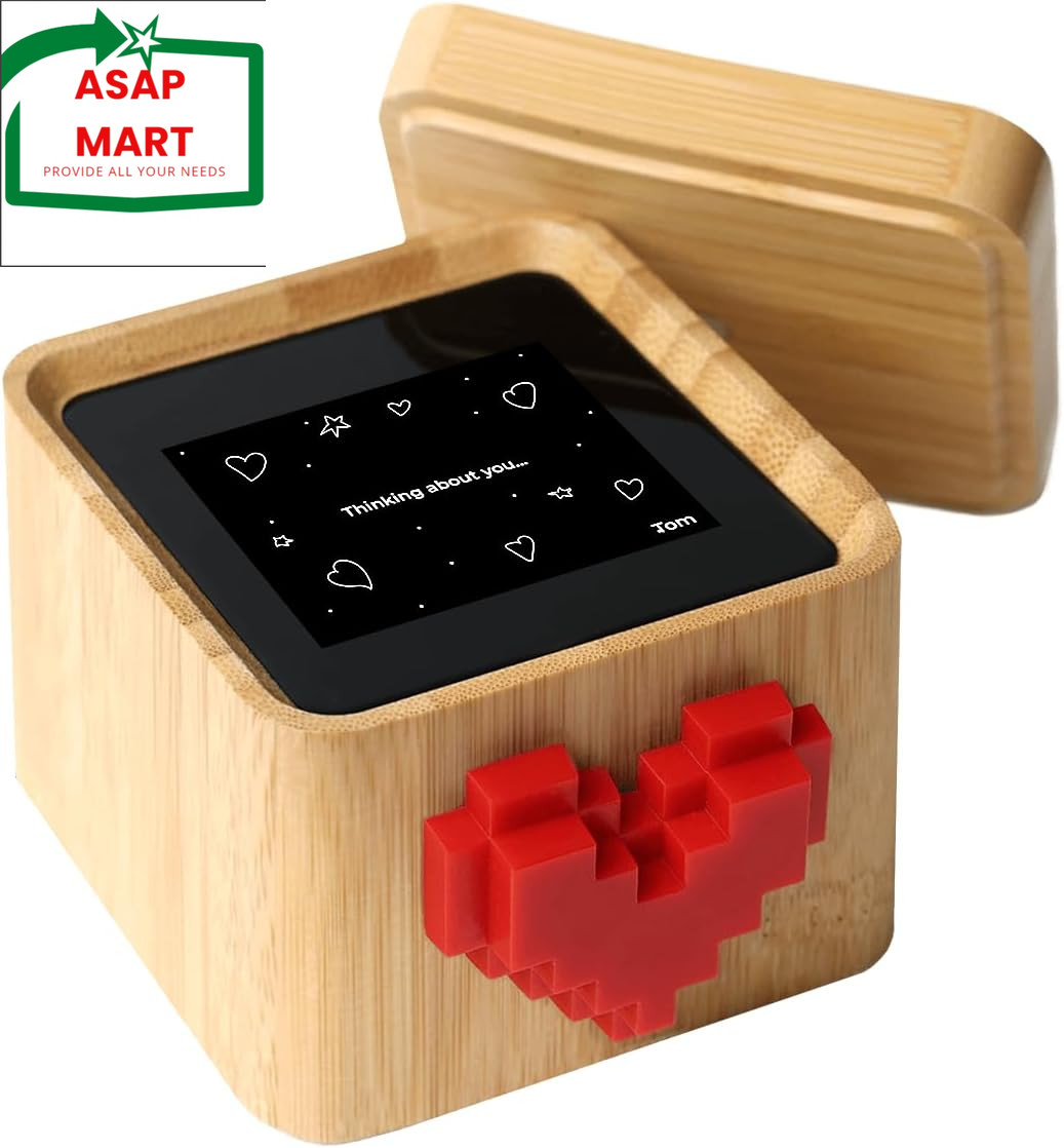 Lovebox Black & White | Love Note Messenger | Meaningful for Mom