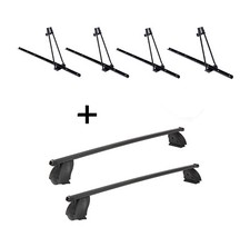 4x Fahrradtr&auml;ger ORION+Dachtr&auml;ger K1M f&uuml;r f&uuml;r Mercedes S W222 4T&uuml;rer ab 14