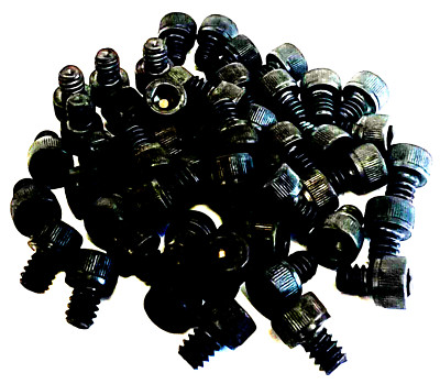 10-24 x 1/4'' SOCKET HEAD CAP SCREW - BLACK OXIDE ALLOY STEEL - 50 PIECES