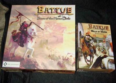 Red Juggernaut 2007 : Battue - Base Game + Walls of Tarsos (Expansion SEALED)