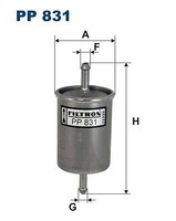 Filtron PP 831 Kraftstofffilter