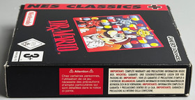Jeu Dr Mario nes classics sur Nintendo Game Boy Advance GBA