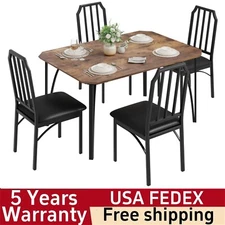 Dining Room Table Set Kitchen Table and Chairs for Kitchen Dining Room Apartment