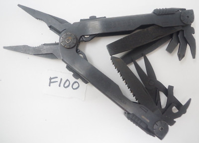 Black Gerber Diesel Multi-Plier Multi-Tool 600 Out the Front Pocket Knife