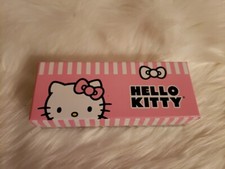 Hello Kitty Sterling Silver Stud Earrings  Ceramic Trinket Dish Set NIB