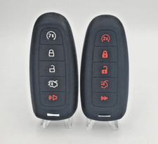 2 Ford Silicone Key Fob Protective Remote Holder 5 Button Covers