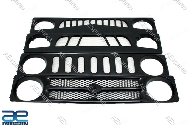 Frontgrill Set Mit 4 StüCk Passend FüR Suzuki SJ410 SJ413 Samurai S2U-image