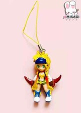 Final Fantasy: Swing Collection Rikku Schlüsselanhänger Mini Figur BANDAI 2004