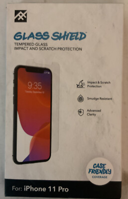  iFrogz ZAGG Apple iPhone 11 Pro Glass Shield Screen Protector