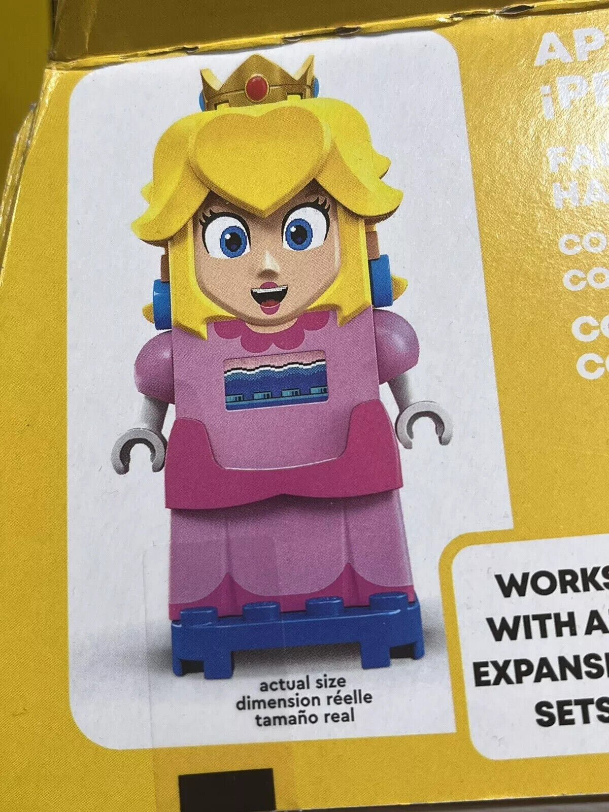 LEGO Super Mario Princess Peach 71403 (Princess Peach Figure ONLY) Brand New!