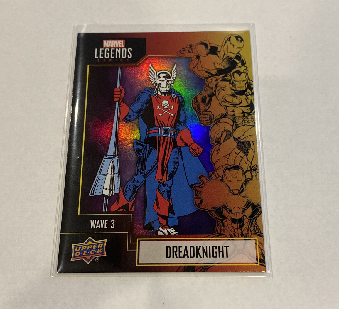 Upper Deck Marvel Legends GameStop Wave Trading Card Foil 40 Dreadknight  Holo