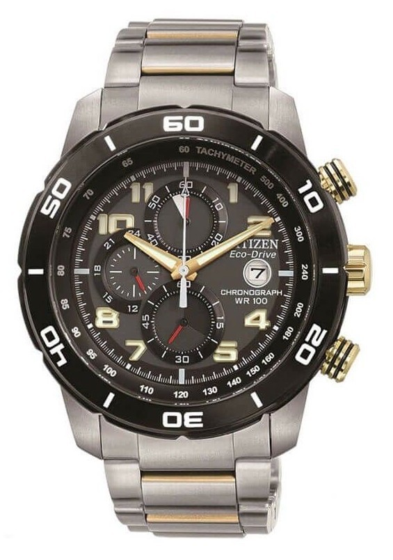 NEW CITIZEN ECO-DRIVE WATCH for MEN 360 Rotating Bezel CA0469-59E