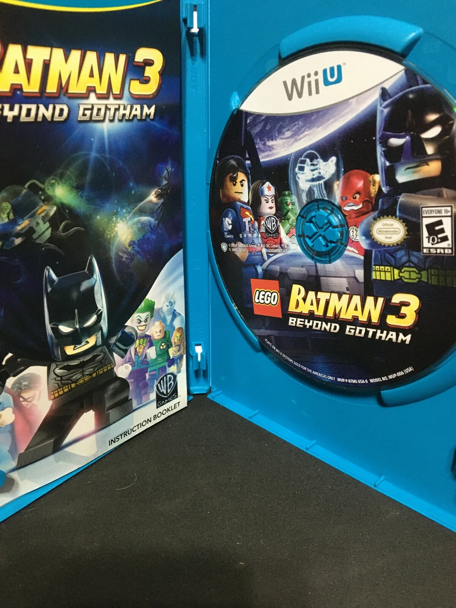 Nintendo Wii U Game LEGO BATMAN 3 Beyond Gotham Complete