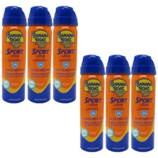 Banana Boat CoolZone SPF 30 – Refreshing, Sweat-Resistant Spray Sunscreen X 6