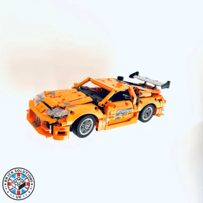 BRICK SOLUTIONS UK Wall Mount Set for LEGO Technic (42204) Fast & Furious Toyota Supra MK4
