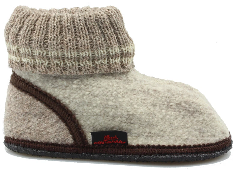 Kitz-Pichler Hausschuhe Puschen aus Österreich 100% Schurwolle gewalkt Oetz 755 - Bild 2 von 4