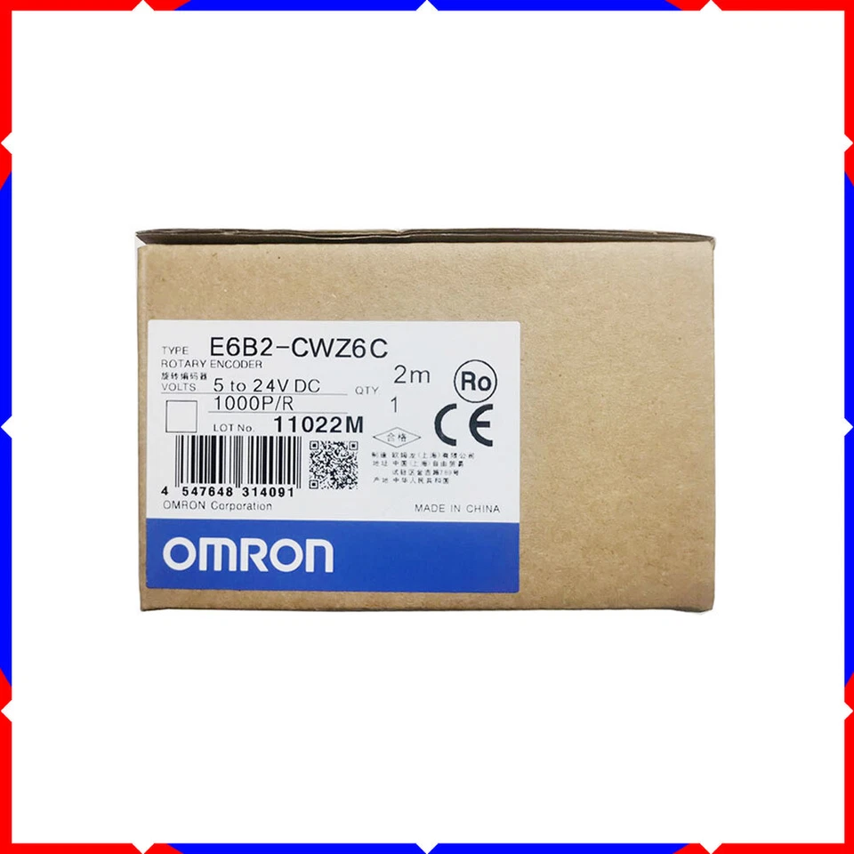 Omron E6B2-CWZ6C 100P/R 200P/R 300P/R 400P/R 500P/R 800P/R 1000P/R 2000P/R Lot - Image 3 of 4
