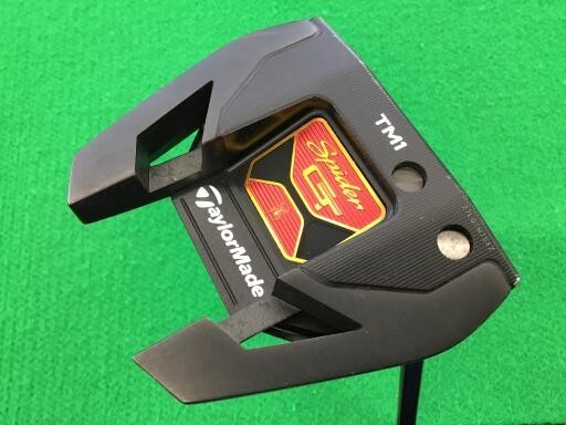 TaylorMade Spider GT BLACK TM1 / 33 inch Putter PT / Steel Shafts