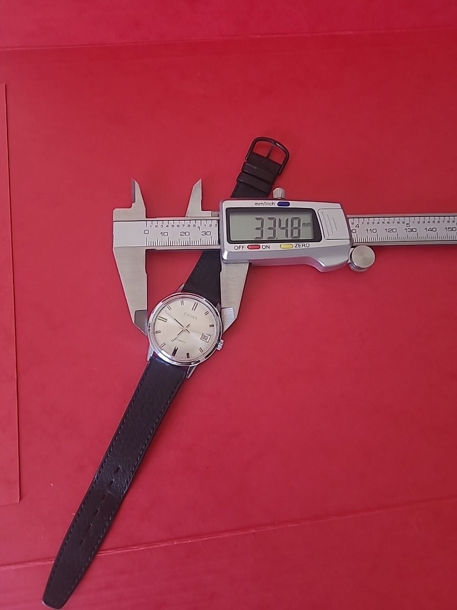 Montre Homme EXONA Automatique Swiss Made En Acier - Occasion Fonctionnelle