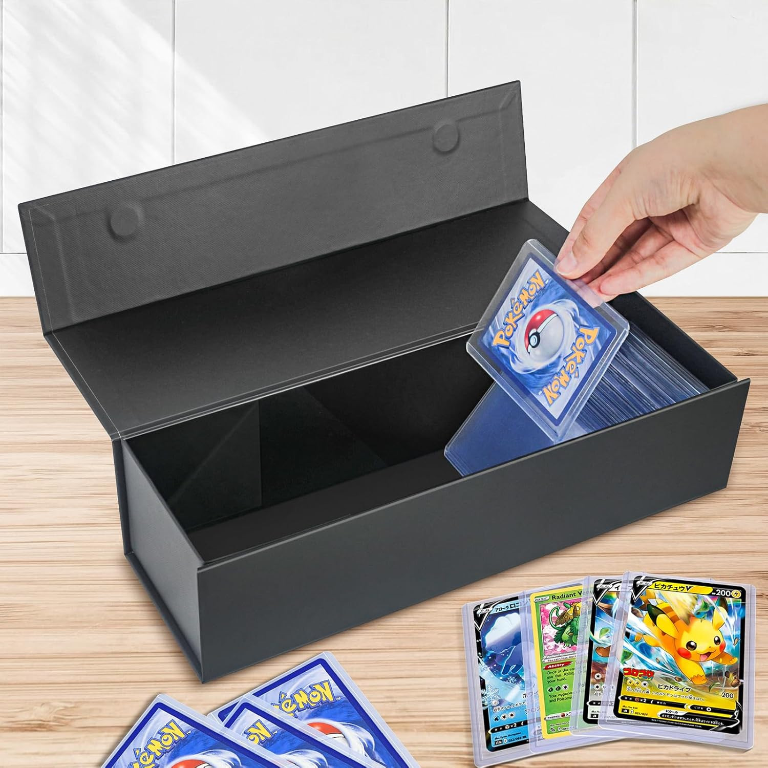 Trading Card Storage Box, Top Loader Storage Box, Trading Card Holder Topload Ho