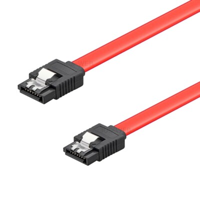 SATA Kabel 300 MB/s mit Metallverriegelung 0,3m