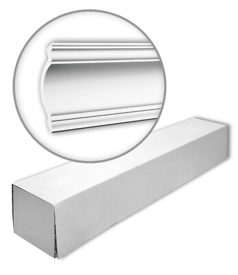 Profhome 150117 Eckleisten 1 Karton SET mit 8 Zierleisten | 16 m