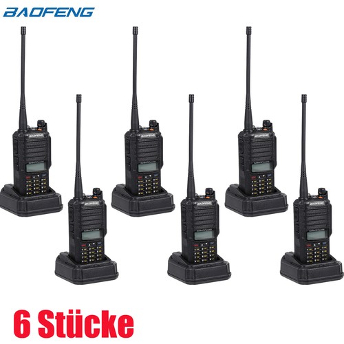 BF-UV-9R Plus Handfunkgerät FM Transceiver Walkie Talkie 128CH Amateur 8W IP67 - Afbeelding 15 van 17