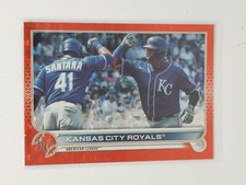 2022 Series 2 Base Orange Foil #647 Kansas City Royals #226/299 