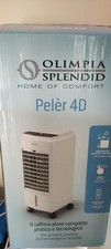 Olimpia Splendid Peler 4D Raffrescatore Evaporativo Ruote ghiaccioli e telecoman
