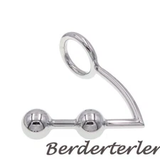 Ball Anal Hook Metal Stainless Steel Slave Butt Plug Anus Dilator Sex Toys