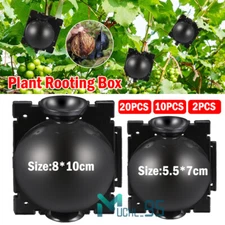 2-20pcs Plant Rooting Grow Box High Pressure Propagation Ball Air Layering Pod