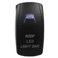 DragonFire Racing 521395 Lighted Blue Roof LED Light Bar On/Off Switch