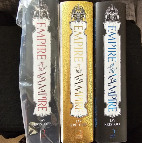Empire Of The Vampire 3x Signed Jay Kristoff 1st Editions 