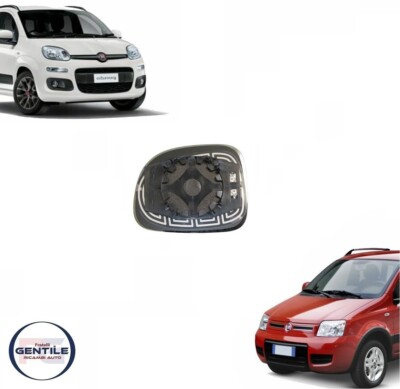 PIASTRA SPECCHIO SPECCHIETTO VETRINO VETRO SINISTRA SX PER PANDA 169 312 Da 08 - Foto 13