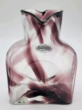 Blenko ARTIST PROOF Special Edition Devotion 384M Water Bottle, Front Heart
