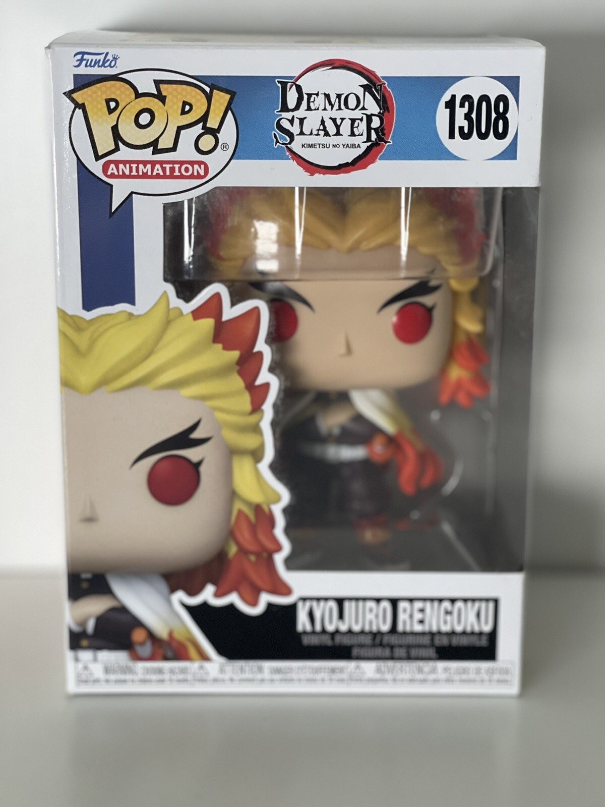 Funko Pop! Demon Slayer Kyojuro Rengoku 1308 Vinylfigur NEU & OVP