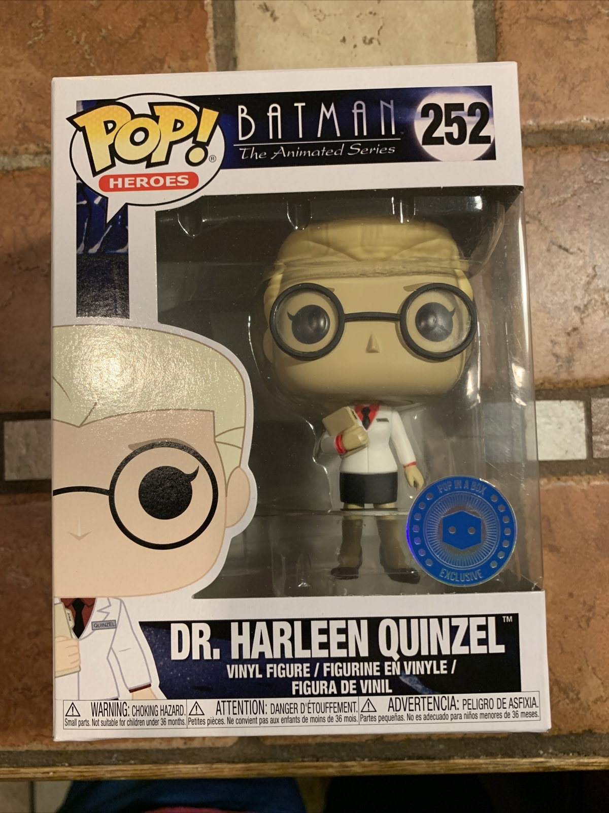 Funko Pop! Heroes: Batman - Doctor Harleen Quinzel #252 Vinyl Figure Piab
