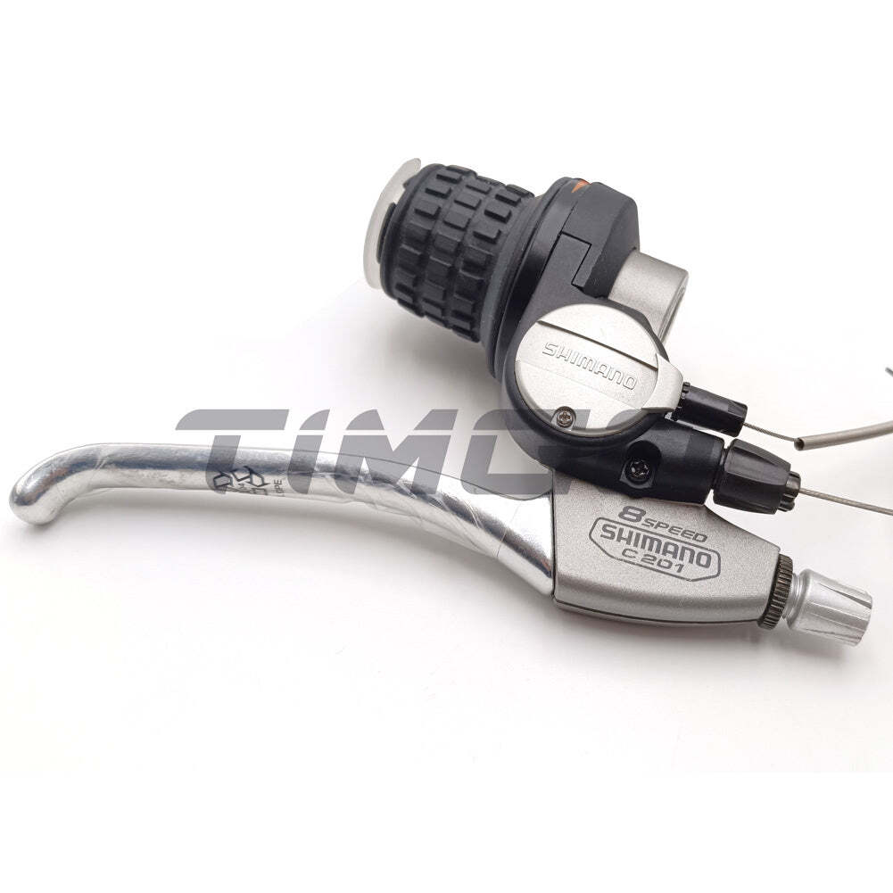 Shimano SB-C201 3x8 Speed V-Brake Index Revo Twist Shifter Combo