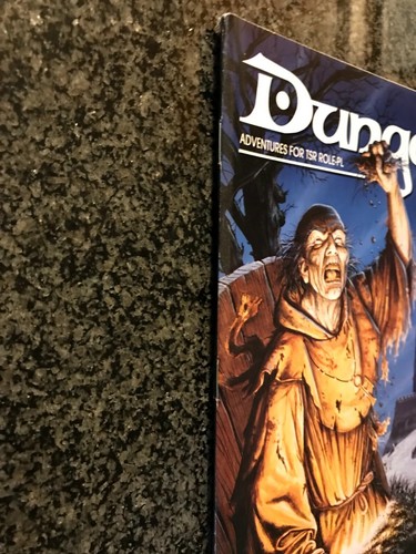 ✰SHIPS FREE/US✰ AD&D/D&D ✰ DUNGEON Magazine # 54 ✰ MACBETH/SideTreks/Monastery - Picture 2 of 5