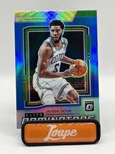2021-22 Donruss Optic Elite Dominators Blue #12 Jayson Tatum /49