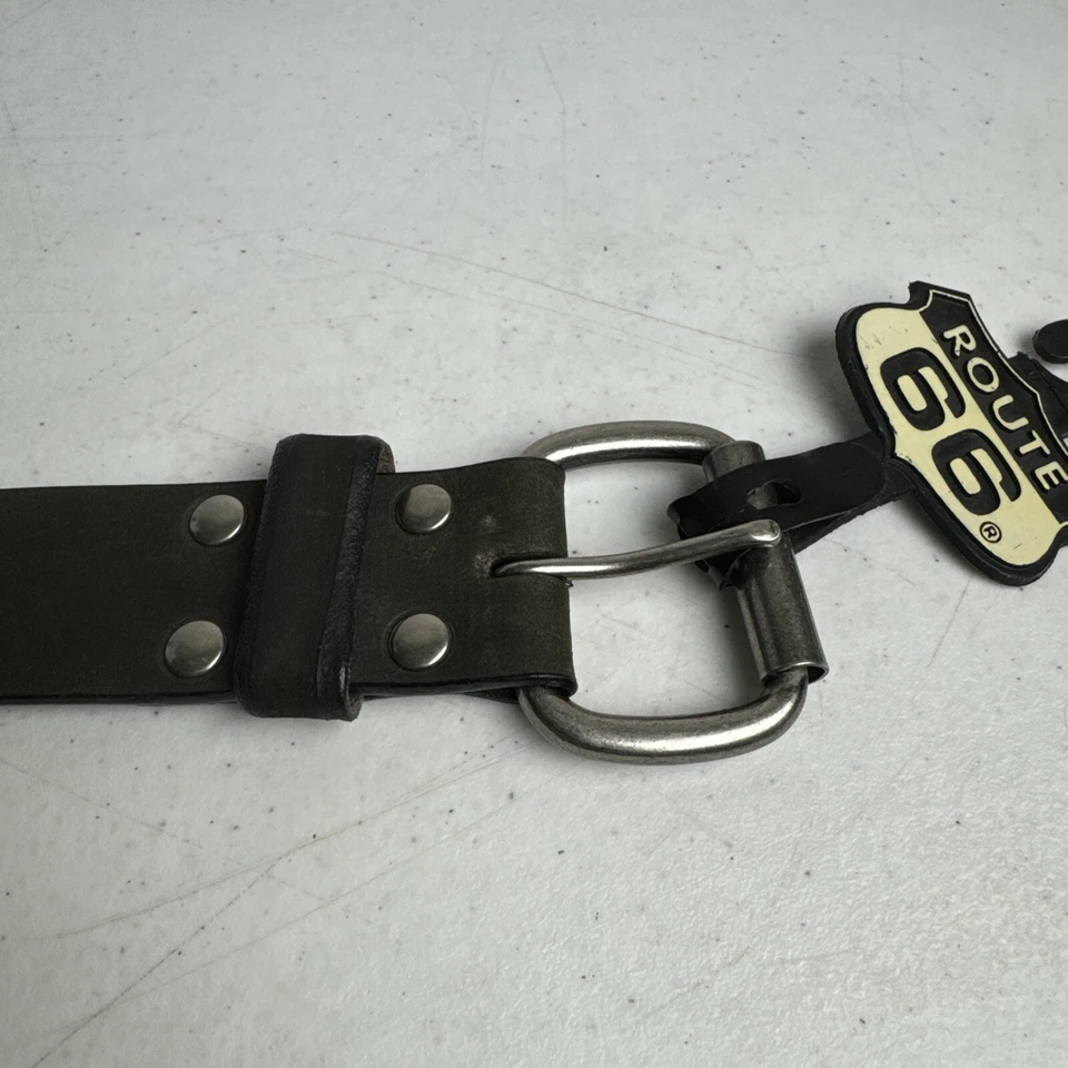 Ремень рабочий Route 66 Original Clothing Co размер 34 черный ширина 1,5 дюйма ретро - Изображение 2 из 4