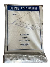 ULINE Poly Mailers - 10 x 13 /  S-3354 NEW -100pk