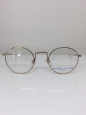 New VINTAGE Polo Ralph Lauren Polo Classic IX EYEGLASSES C. 0YG Gold 48mm Italy