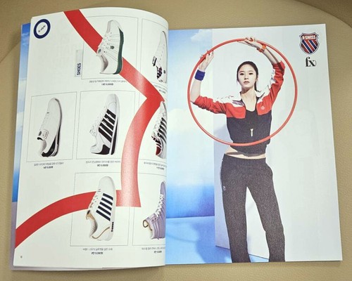 f(x) Official Photo Catalog K-SWISS Victori Amber Luna Sull Krystal Kpop Kwave - Picture 5 of 5