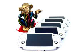 Sony Playstation PS Vita PCH-1000 White W/USB cable Select 3Rank【1Day Shipping】