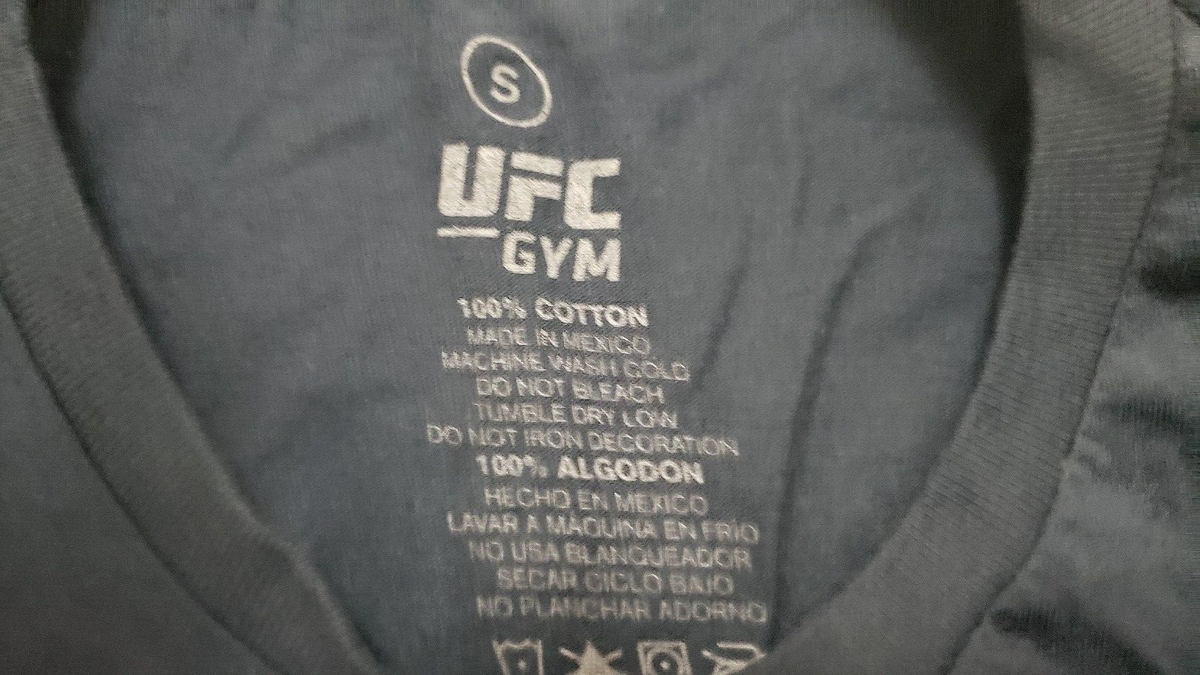 UFC MMA Gym Men's Small Dark Blue T Shirt BJ Penn Founding Member